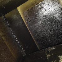 3.1. Вент. короб вытяжного зонта до очистки от жира